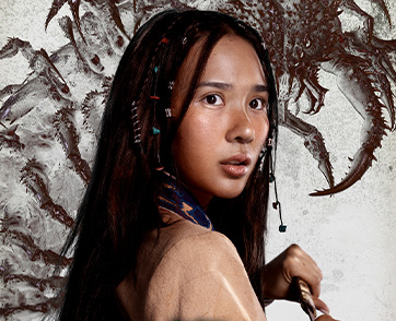 “ญดา-เดาจ์-ฮิเดกิ-เรียวตะ” แท็กทีมเผชิญหน้าปีศาจในตำนาน “Omukade”